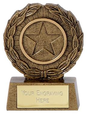 Wreath Resin Trophy A1335
